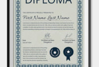 Simple Certificate Templates For Word Free Downloads