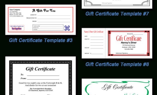 Simple Free Certificate Templates For Word 2007
