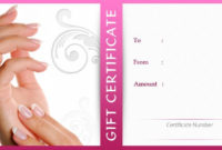 Simple Magazine Subscription Gift Certificate Template