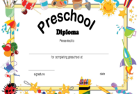 Simple School Promotion Certificate Template 7 New Designs Free
