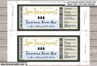 Simple Spa Gift Certificate