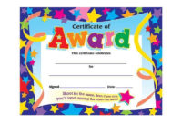 Simple Star Student Certificate Template