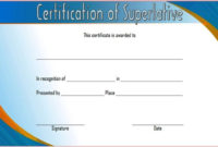 Simple Superlative Certificate Templates