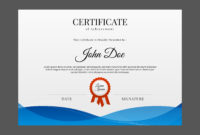 Stunning Blank Award Certificate Templates Word