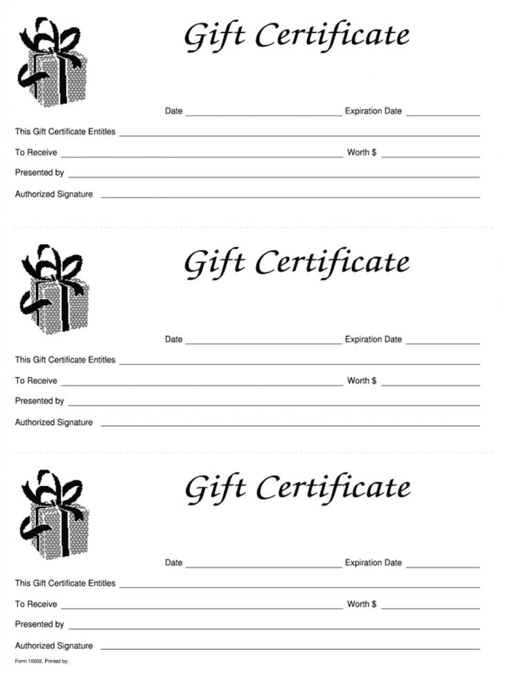 Stunning Editable Fitness Gift Certificate Templates