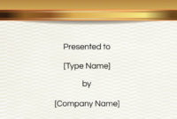 Stunning Employee Of The Month Certificate Templates