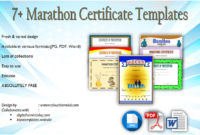 Stunning Finisher Certificate Templates