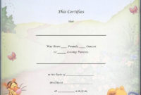 Stunning Free Printable Baby Dedication Certificate Templates