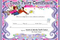 Stunning Free Tooth Fairy Certificate Template