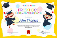 Stunning Kindergarten Diploma Certificate Templates 7 Designs Free