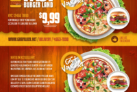 Stunning Pizza Gift Certificate Template