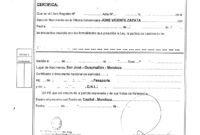 Stunning Spanish To English Birth Certificate Translation Template