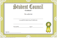 Stunning Student Leadership Certificate Template