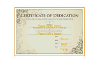 Top Baby Dedication Certificate Templates