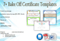 Top Certificate Of Cooking 7 Template Choices Free