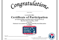 Top Certification Of Participation Free Template