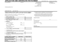 Top Construction Payment Certificate Template