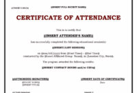 Top Continuing Education Certificate Template