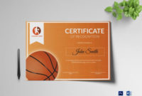 Top Download 7 Basketball Mvp Certificate Editable Templates