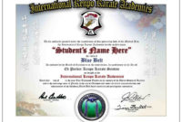 Top Green Belt Certificate Template