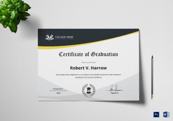 Top High Resolution Certificate Template