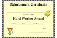 Top Honor Award Certificate Templates