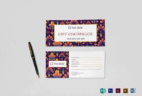 Top Indesign Gift Certificate Template