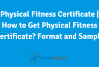 Top Physical Fitness Certificate Template 7 Ideas