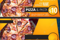 Top Pizza Gift Certificate Template