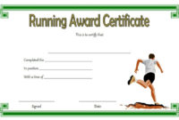 Top Running Certificate Templates