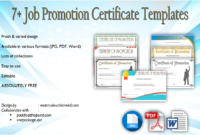 Top School Promotion Certificate Template 7 New Designs Free