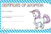 Top Unicorn Adoption Certificate Templates
