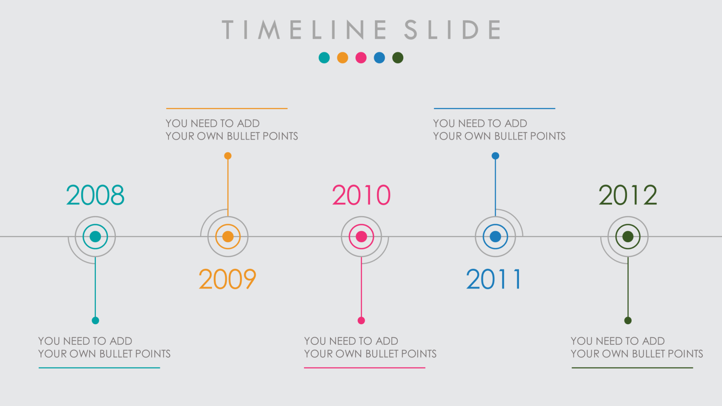 Animated PowerPoint Timeline Template - PowerPoint School