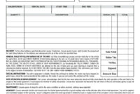 Bounce House Rental Agreement Template