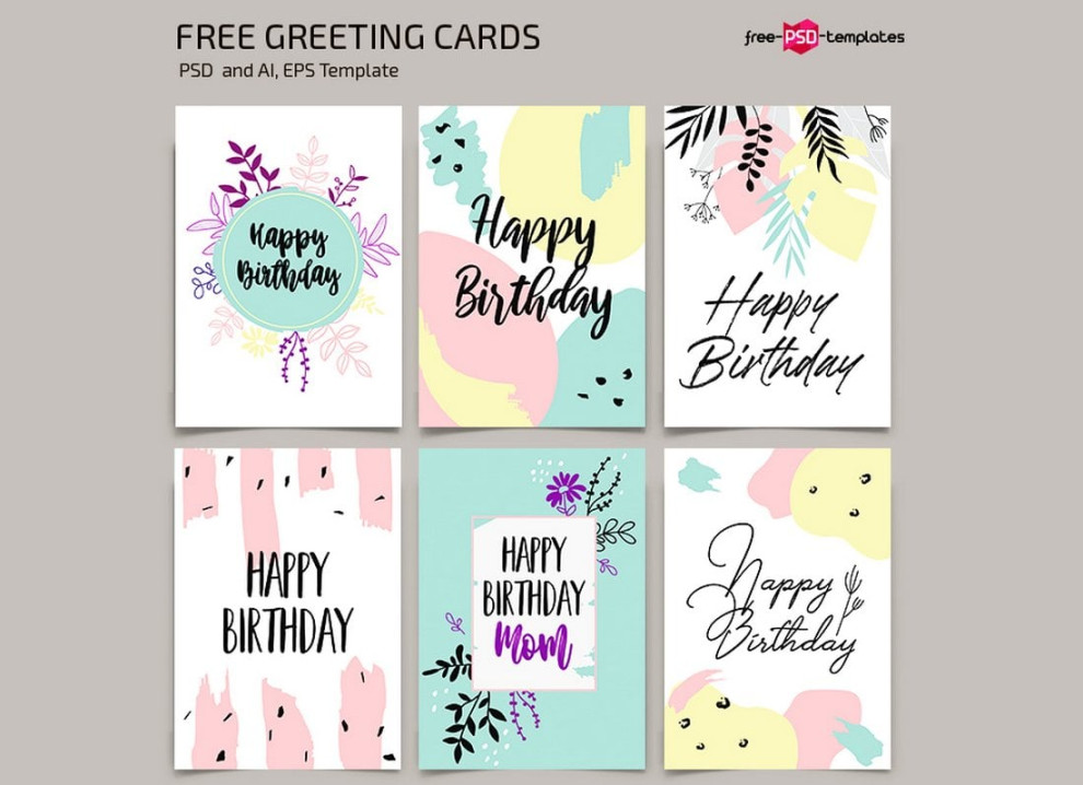 + Best Greeting Card Templates for Word, Photoshop