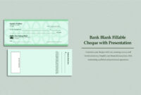 Tailored Blank Check Template For Personalized Financial Transactions