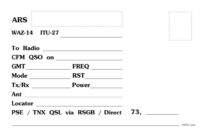 A Comprehensive Guide To QSL Card Template Design