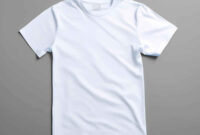 Blank T-Shirt Mockup PSD Template