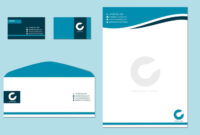 Professional Stationery Suite: Business Cards, Letterhead, And Envelopes