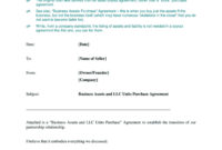 Buyout Agreement Template For Business Dissolution