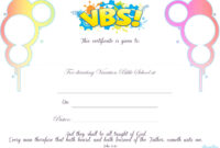 Free VBS Certificate Templates For Formal Recognition