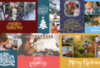 Professional Christmas Photo Card Templates For Photoshop