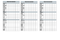 Clue Card Template For Formal Presentations