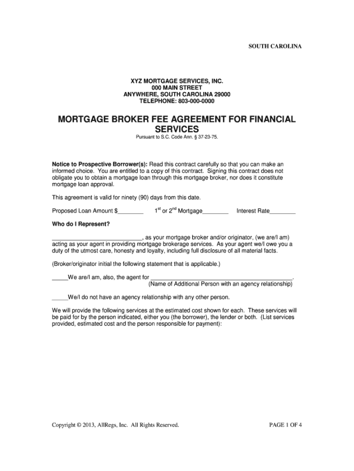 Commercial loan fee agreement: Fill out & sign online  DocHub