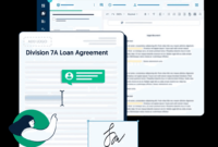 Division 7a Loan Agreement Template Free