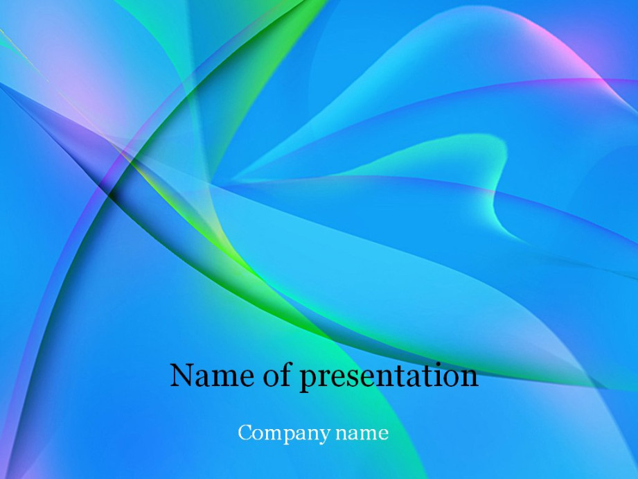 Download free Blue fantasy Powerpoint template for presentation