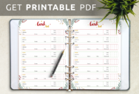 A Comprehensive Christmas Card List Template