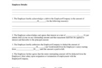 Employee Repayment Agreement Template