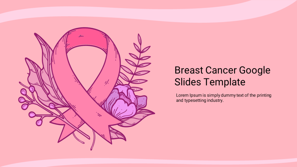 Explore Breast Cancer Google Slides Template Design