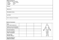 Blank SOAP Note Template For Medical Documentation